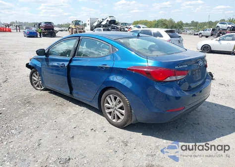 2016 Hyundai Elantra Se из США, поврежденный, VIN KMHDH4AE1GU587061